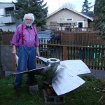 Thiel_propeller Professor Theil and the missing propeller (pre-heist) / Photo courtesy Seattle Parks and Recreation